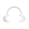 Disposable dental retractor (mouth dilator), size M